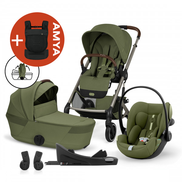 CYBEX Gold Balios 2026 4in1 �sszecsukhat� m�zessel AMYA - Moss Green